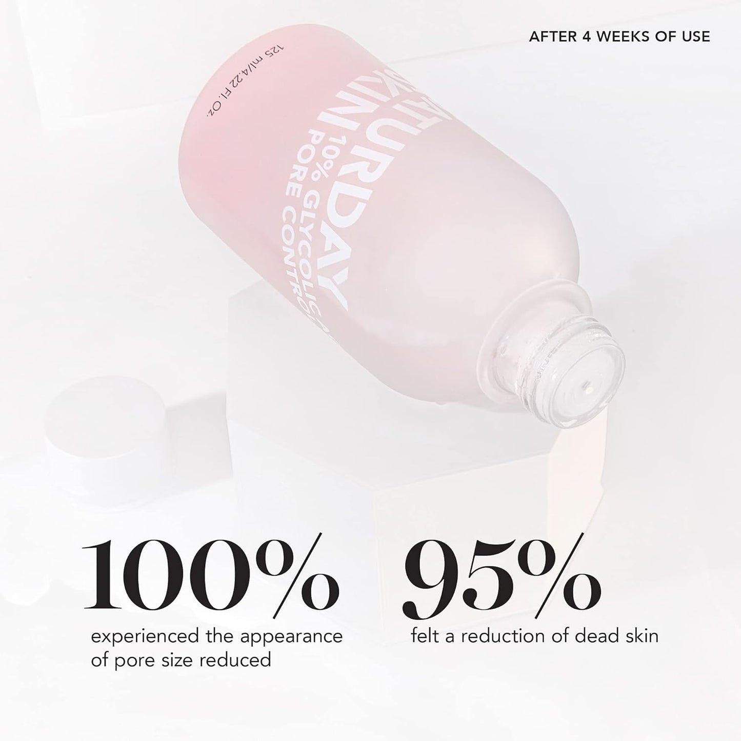 Pore Clarifying Toner 10% Glycolic Acid&Aha Deep Cleansing Astringent Facial Toner,Hypoallergenic Skin-Purifying Face Toner to Cleanse, Recondition and Purify Skin, Non-Comedogenic