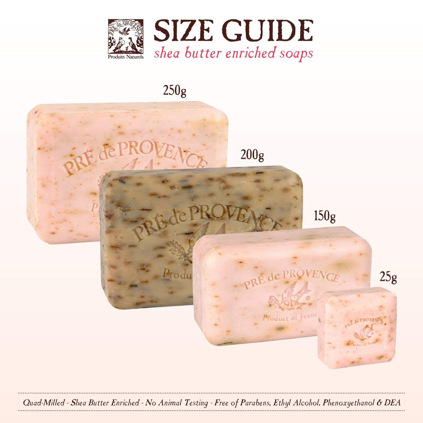 Artisanal Soap Bar, Enriched with Organic Shea Butter, Natural French Skincare, Quad Milled for Rich Smooth Lather, 8.8 Ounce, Lemongrass
