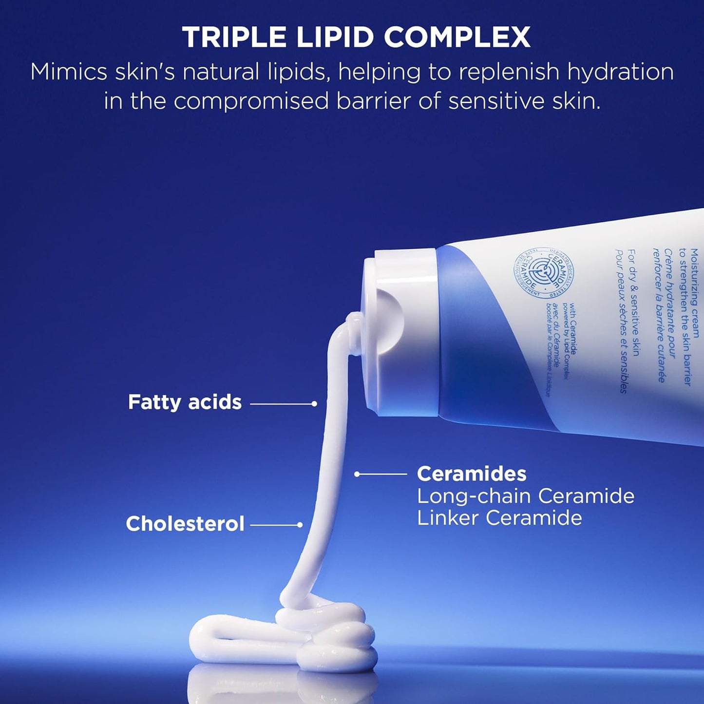 ATOBARRIER365 Cream with Ceramides, Korean Moisturizer for Skin Barrier Repair | Long-Lasting Hydration, Ceramide Capsules, Dry & Sensitive Skin, Non-Comedogenic, 80 Ml / 2.70 Fl.Oz.