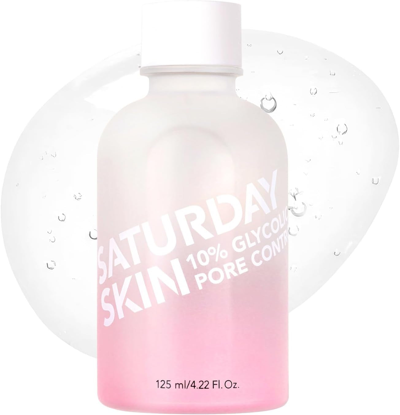 Pore Clarifying Toner 10% Glycolic Acid&Aha Deep Cleansing Astringent Facial Toner,Hypoallergenic Skin-Purifying Face Toner to Cleanse, Recondition and Purify Skin, Non-Comedogenic