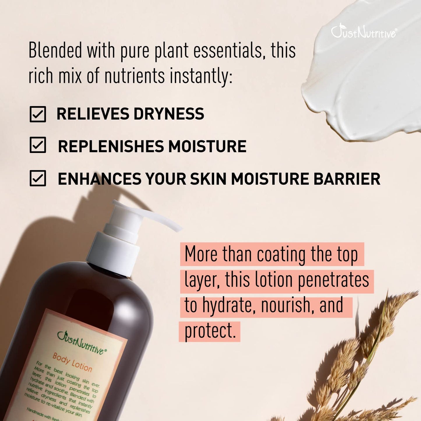 Body Lotion - Best Lotion for Your Body with Skin Loving Goodness - Tucuma Butter and Black Currant Seed Oil Nourish and Replenish Your Skin - 16 Oz