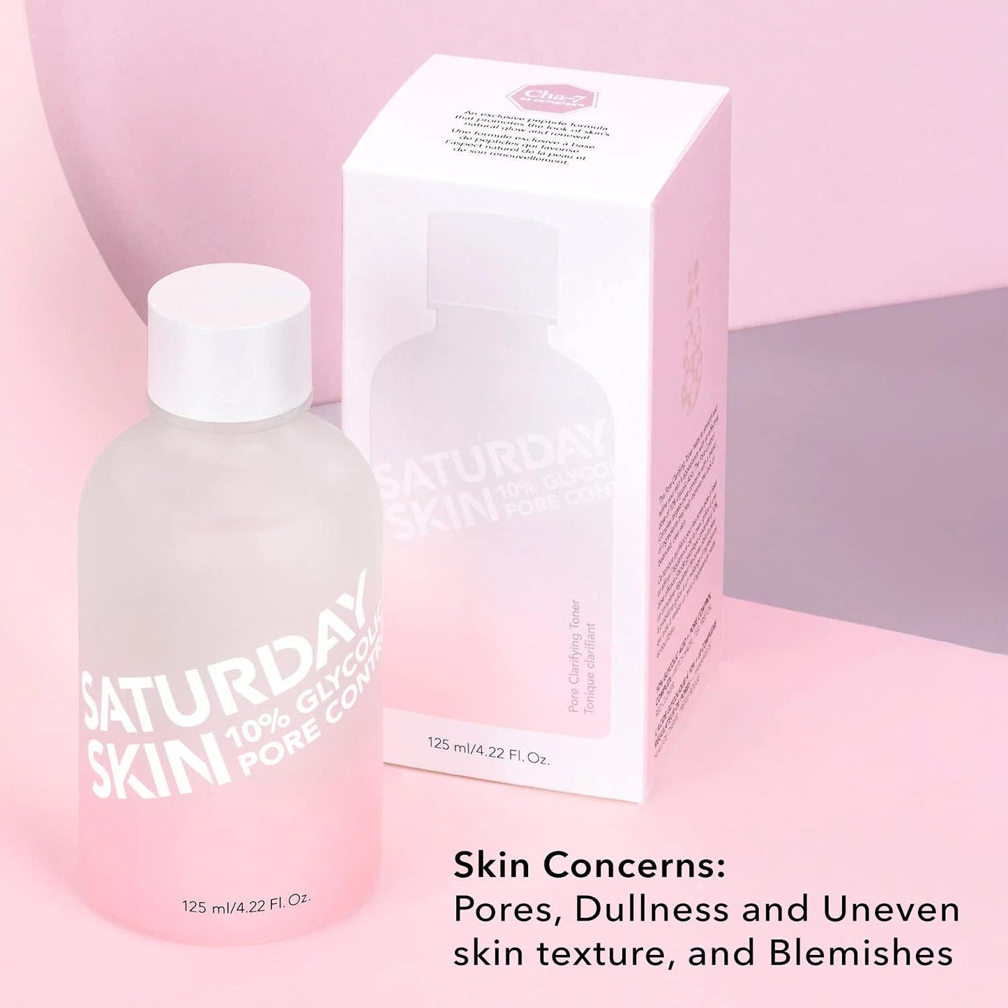 Pore Clarifying Toner 10% Glycolic Acid&Aha Deep Cleansing Astringent Facial Toner,Hypoallergenic Skin-Purifying Face Toner to Cleanse, Recondition and Purify Skin, Non-Comedogenic