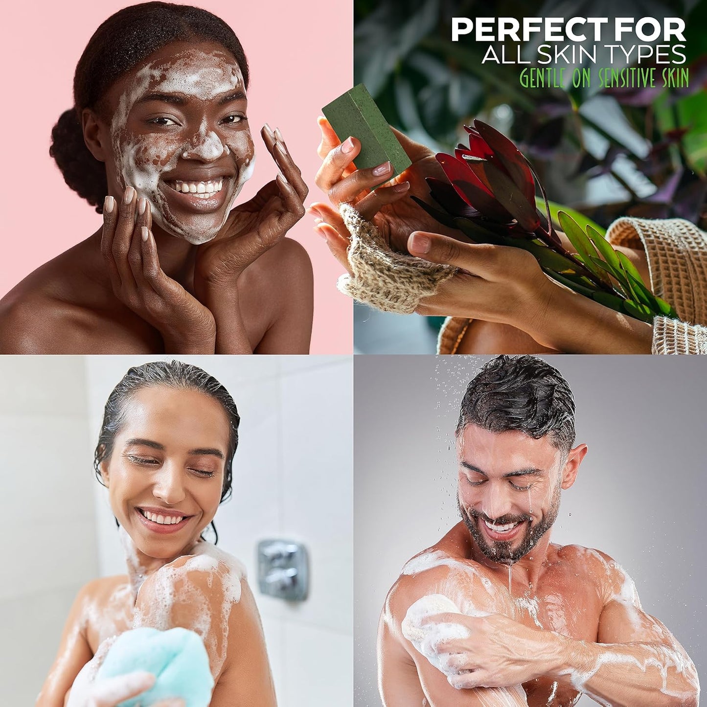 Soap Bars 4.5Oz, Dead Sea Mud and Neem