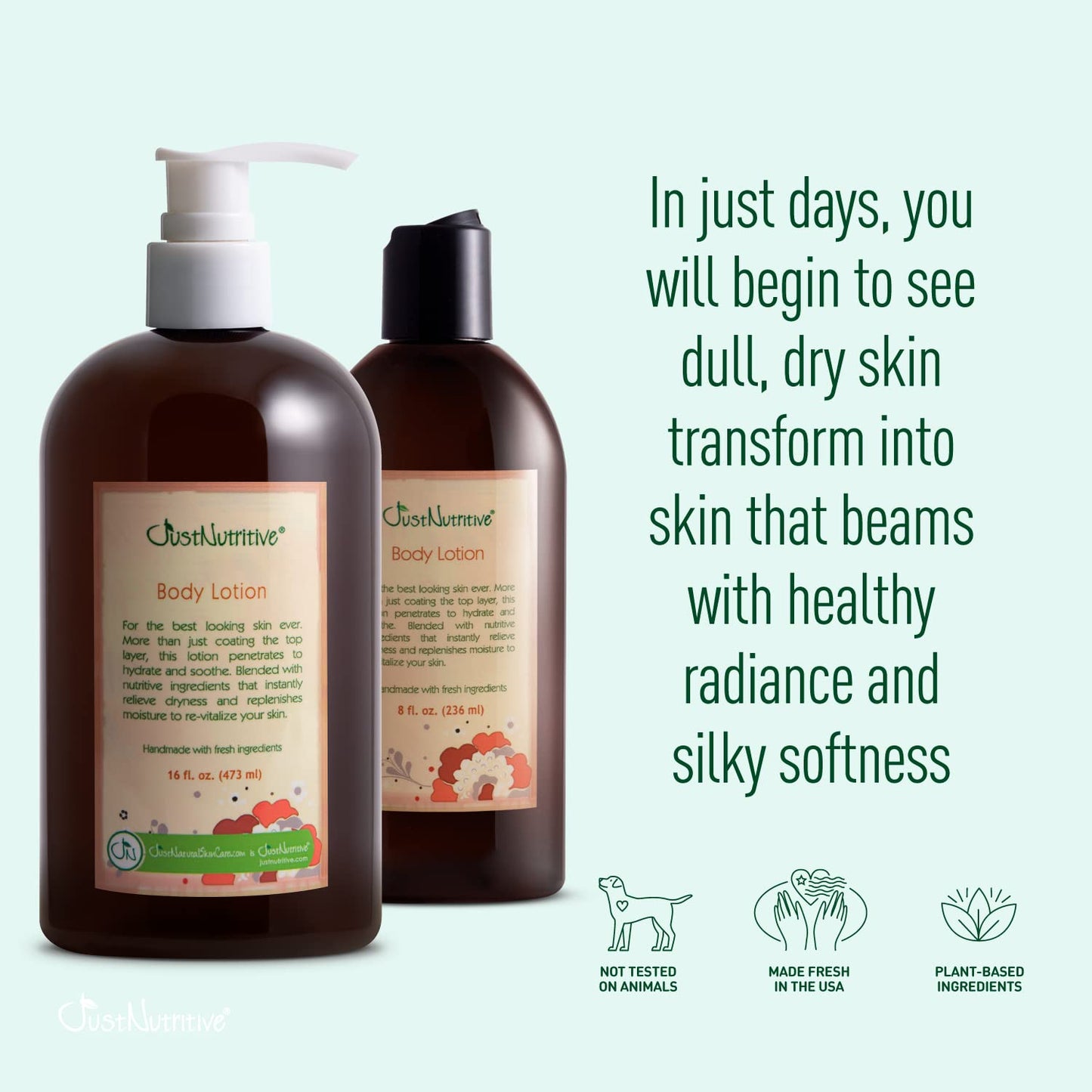 Body Lotion - Best Lotion for Your Body with Skin Loving Goodness - Tucuma Butter and Black Currant Seed Oil Nourish and Replenish Your Skin - 16 Oz