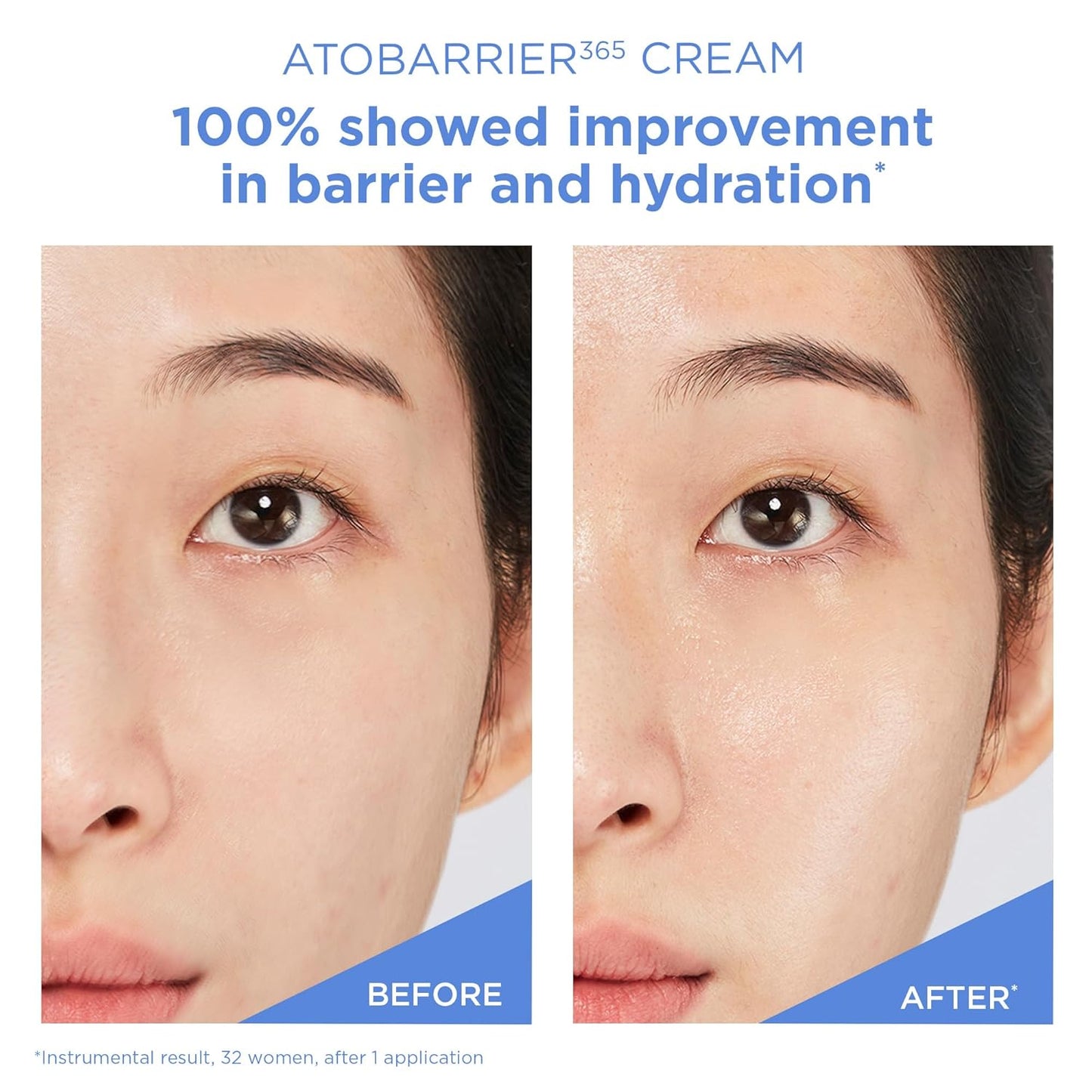 ATOBARRIER365 Cream with Ceramides, Korean Moisturizer for Skin Barrier Repair | Long-Lasting Hydration, Ceramide Capsules, Dry & Sensitive Skin, Non-Comedogenic, 80 Ml / 2.70 Fl.Oz.