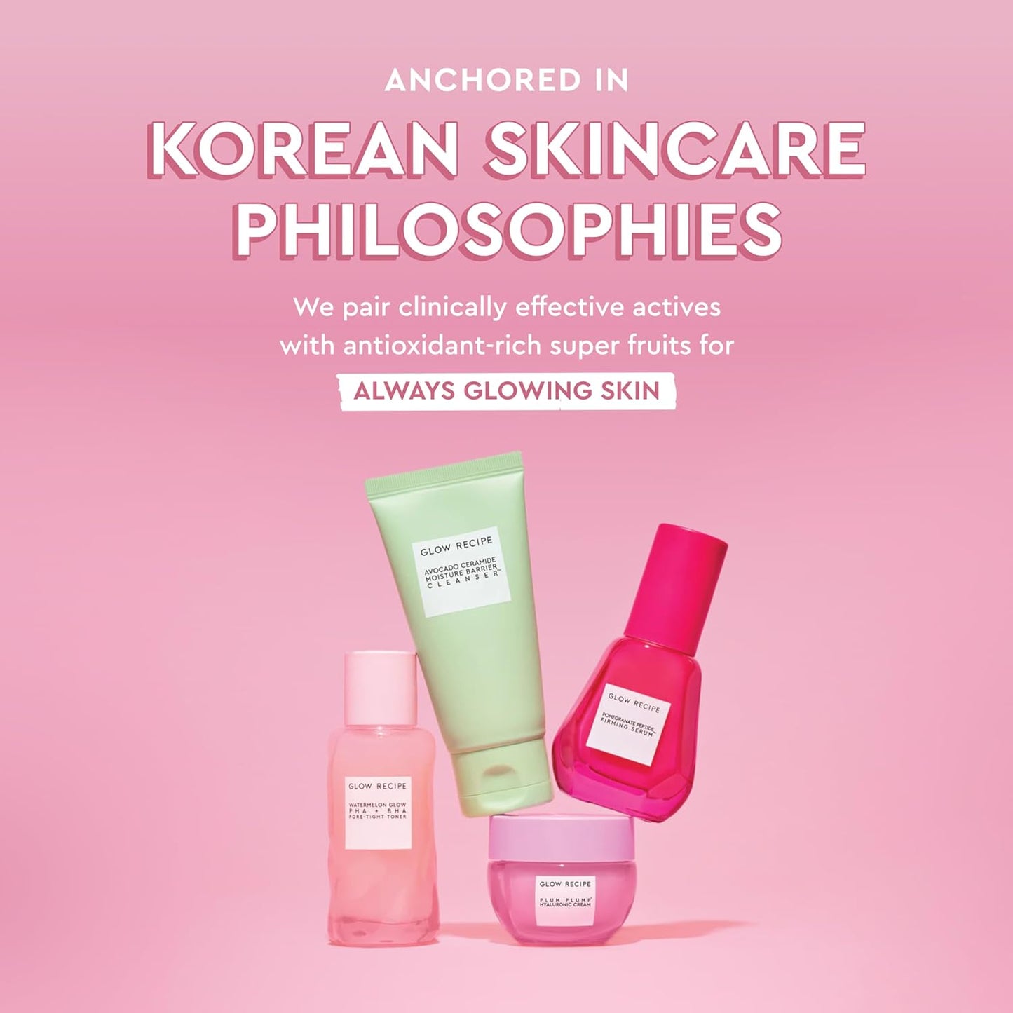 Watermelon Glow Icons Skin Care Gift Set - Niacinamide Dew Drops Face Serum (40Ml) + PHA + BHA Pore Minimizing Toner with Hyaluronic Acid (150Ml) + Pink Juice Facial Moisturizer (25Ml)