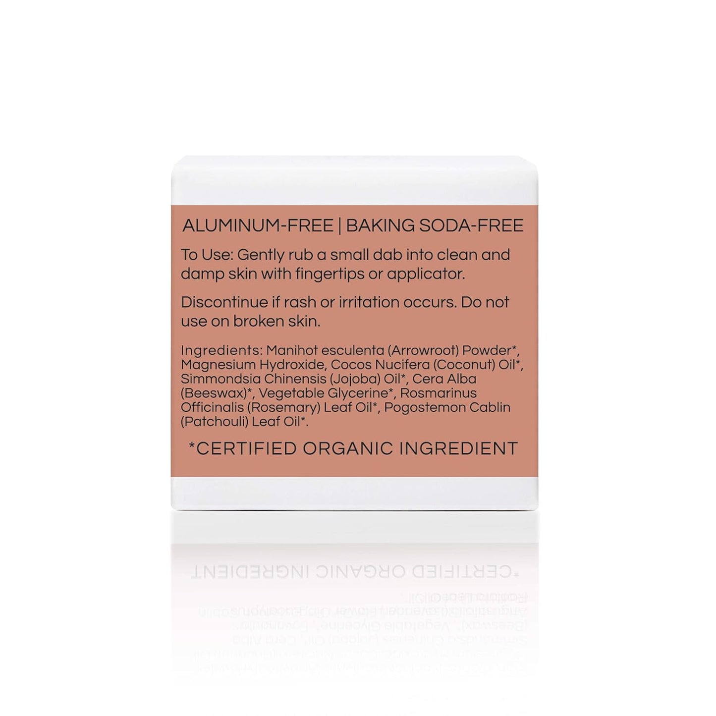 All Natural Deodorant Cream, Aluminum Free Deodorant for Women or Men, 2.4 Ounce - Rosemary Patchouli + Applicators Bundle
