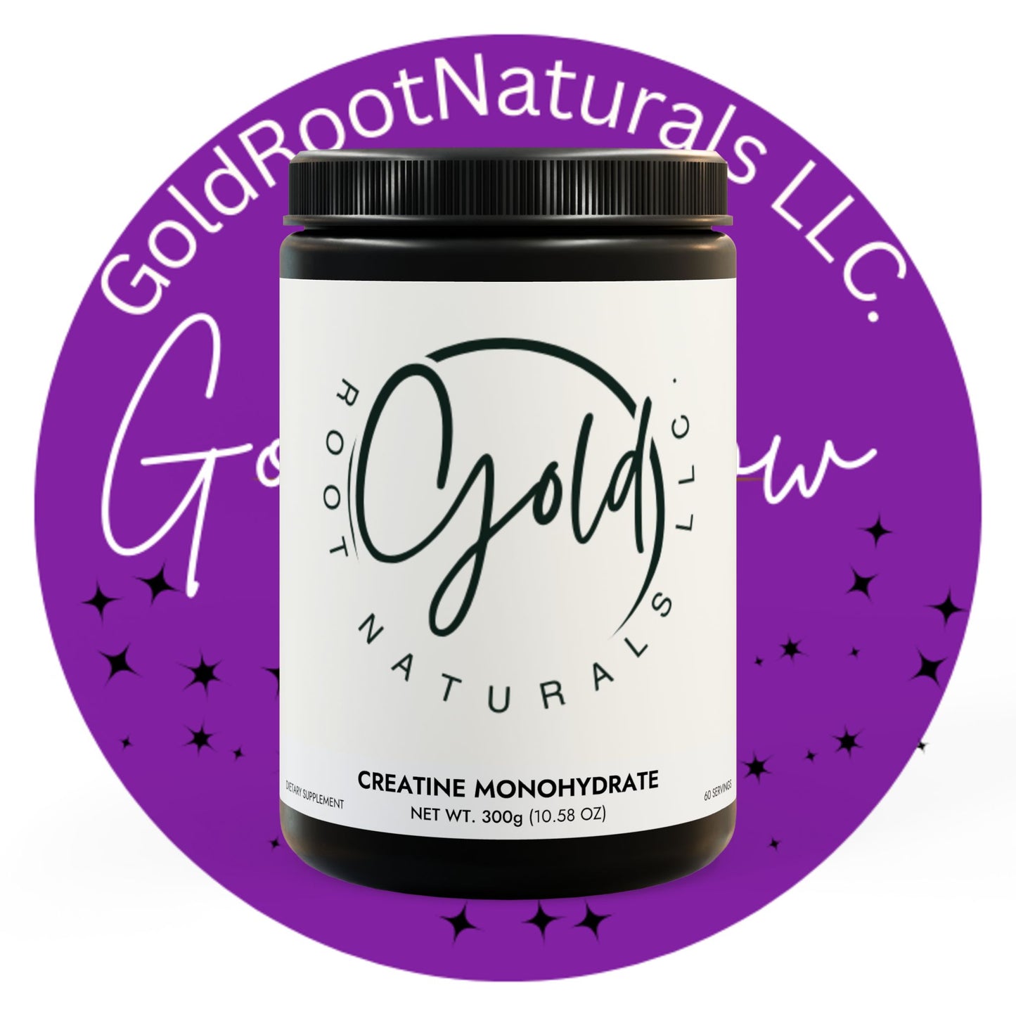 Creatine Monohydrate Supplement (300g, 10.58oz)