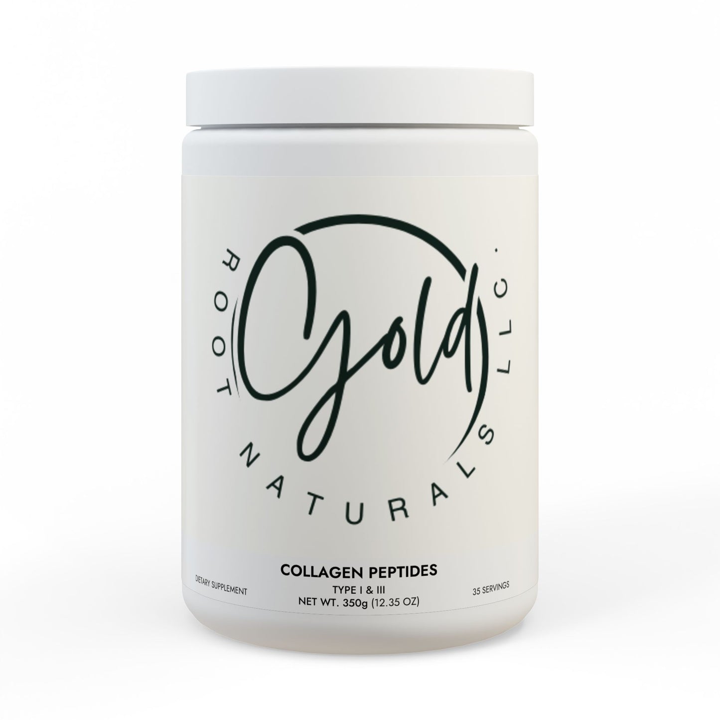 Collagen Peptides Type I & III Supplement (350g, 12.3oz)