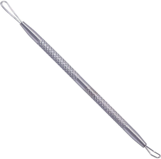 Blackhead Remover Pimple Popper Tool, Acne Comedone Extractor, Blemish Whitehead Zit Removing Tool for Nose Face, Stainless Steel