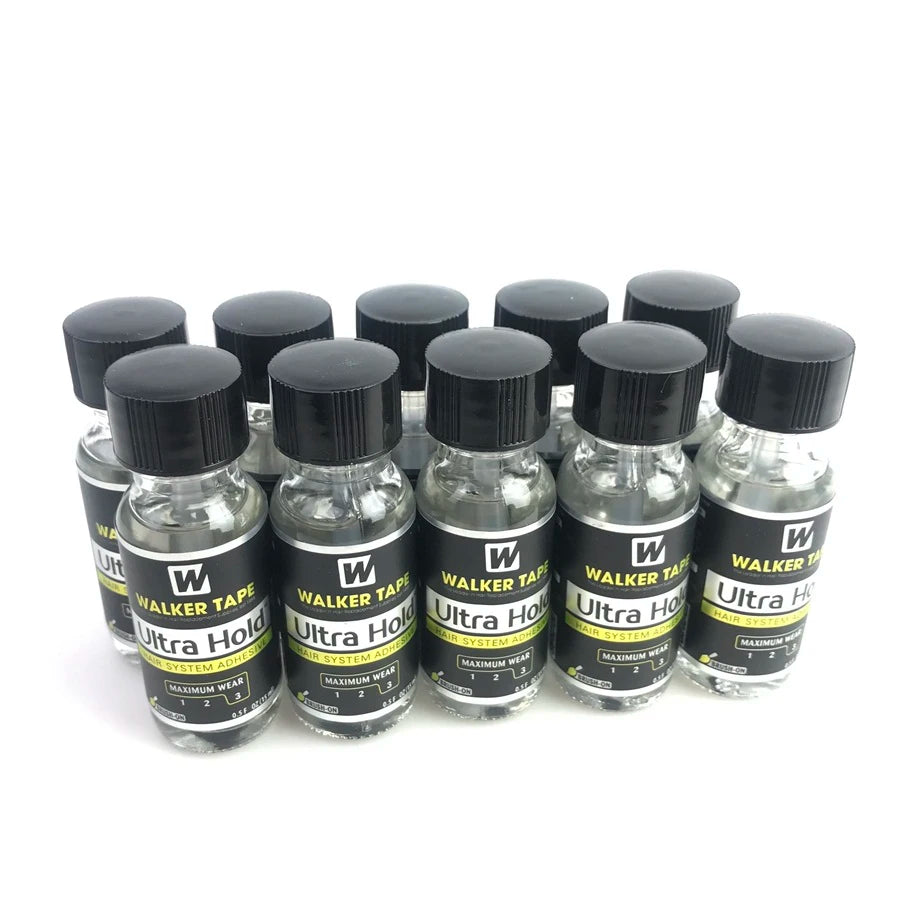 0.5 FL OZ（15 ml）Walker Tape Ultra Hold Hair System Adhesive Front Lace Wig Glue Lace Glue For Hair Extension/Toupee/ Lace Wig