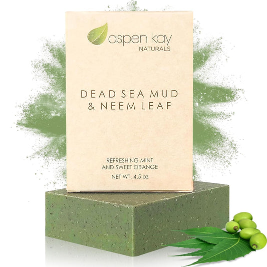 Soap Bars 4.5Oz, Dead Sea Mud and Neem