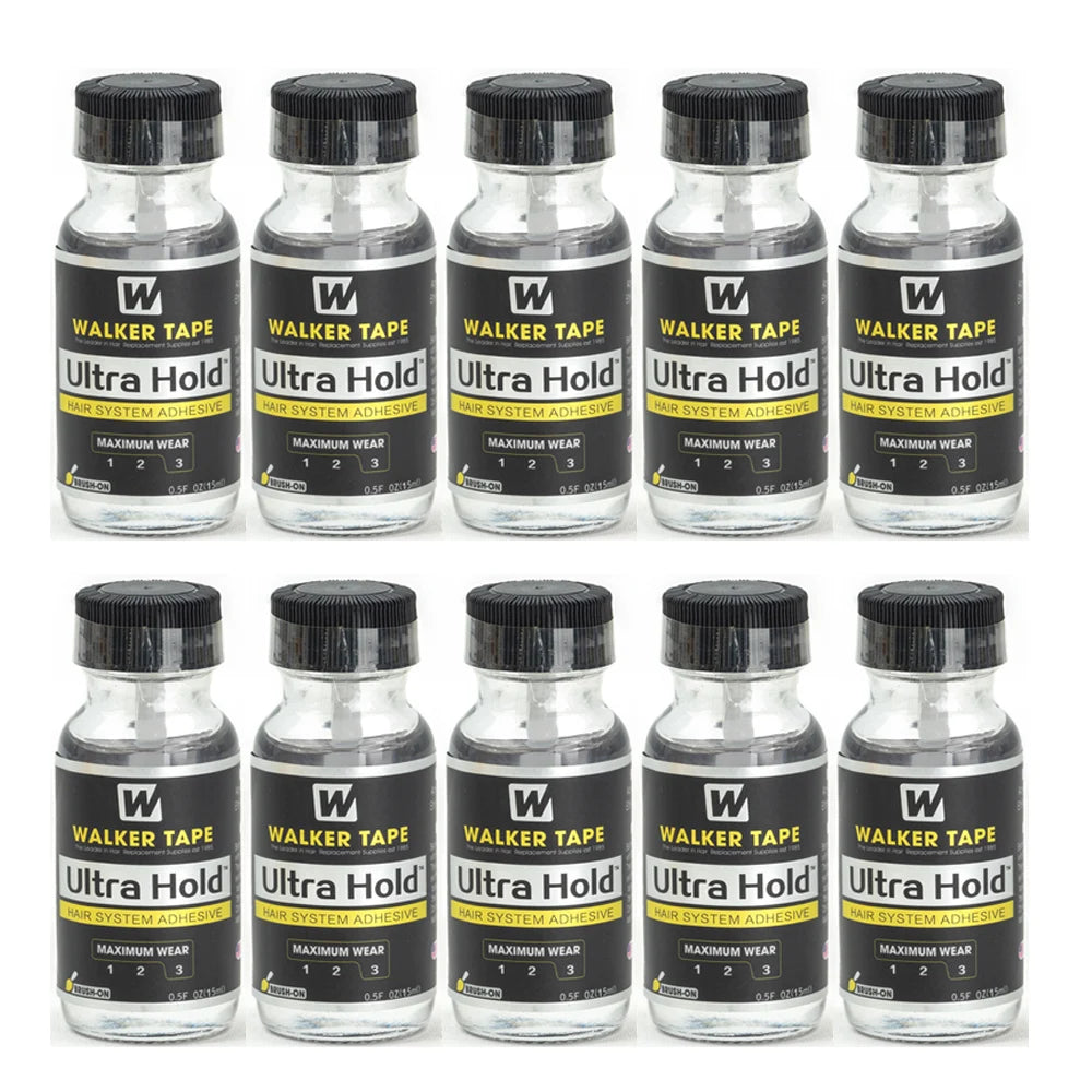 0.5 FL OZ（15 ml）Walker Tape Ultra Hold Hair System Adhesive Front Lace Wig Glue Lace Glue For Hair Extension/Toupee/ Lace Wig