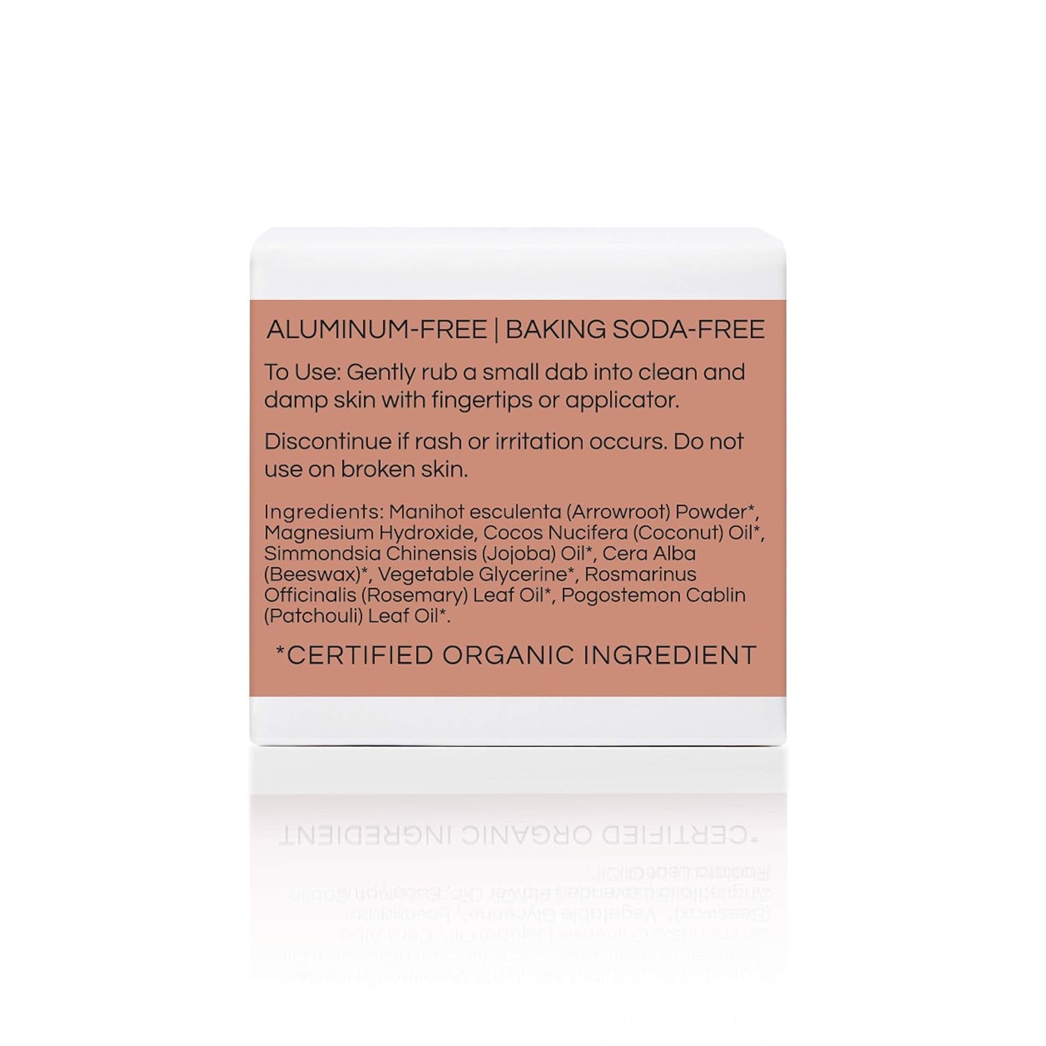 All Natural Deodorant Cream, Aluminum Free Deodorant for Women or Men, 2.4 Ounce - Rosemary Patchouli + Applicators Bundle
